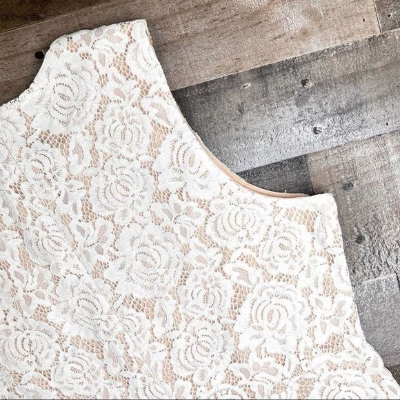 LULU'S Corita White Lace Sleeveless Midi Dress XL - Picture 12 of 16